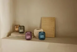 Acorn Ljuslykta 2-pack, Stone