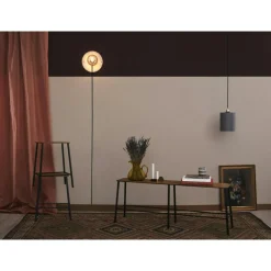 Frama Pallar-Adam Stool Pall 50 cm, Ek/Matt Svart