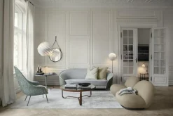 Adnet Soffbord 100 cm, Cream