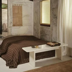 Aires Överkast 240x250 cm, Undyed