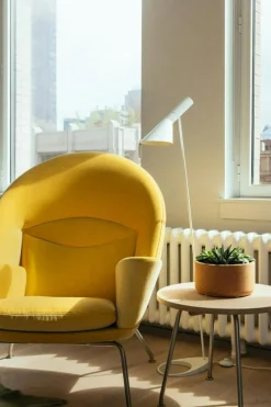 AJ Golvlampa, Svart / Mässing