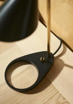 Louis Poulsen Skrivbordslampor|Bordslampor-AJ Mini Bordslampa, Svart / Mässing