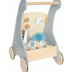 Barn Jabadabado Leksaker-Aktivitetsvagn Teddy