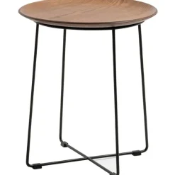 Al Wood Soffbord, Mörk Bok / Svart