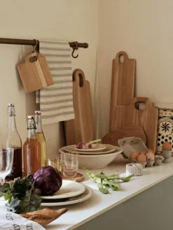 Broste Copenhagen Serveringsskålar-Alfredo Skål 30 cm, Grå