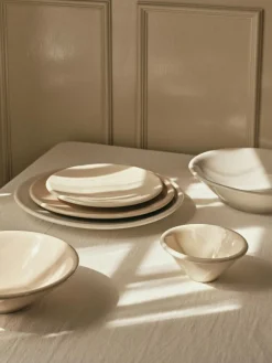 Broste Copenhagen Serveringsskålar-Alfredo Skål 30 cm, Grå