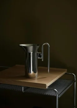 Alima NDS1 Serveringsvagn, Ek / Krom