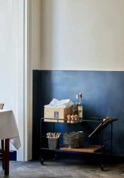 Alima NDS1 Serveringsvagn, Ek / Krom