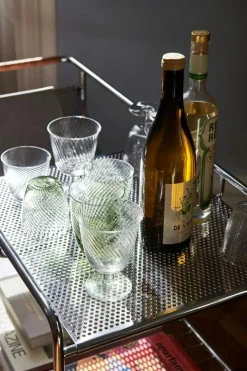 Alima NDS1 Serveringsvagn, Ek / Krom