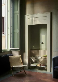 Alima NDS1 Serveringsvagn, Ek / Krom