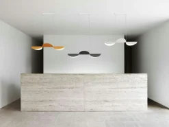 Flos Pendellampor-Almendra Linear S3 Pendel, Antracit