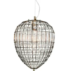 By Rydéns Ljuskronor & Takkronor|Pendellampor-Amadeus Pendel Ø30 cm, Antik