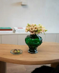 Hein Studio Vaser-Ammonit Vas 30 cm, Grön