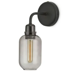 Normann Copenhagen Vägglampor-Amp Vägglampa, Smoke / Svart