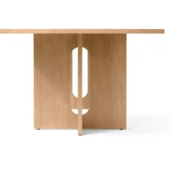 Androgyne Matbord Rektangulär Naturlig Ek, 280x110 cm