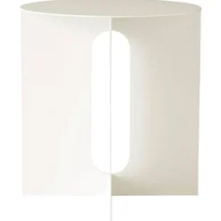 Androgyne Sidobord Ø40 cm, Svart