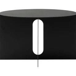 Androgyne Sidobord Ø40 cm, Svart