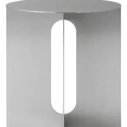 Androgyne Sidobord Ø40 cm, Svart