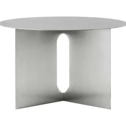 Androgyne Sidobord Ø40 cm, Svart