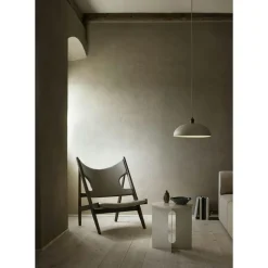 Androgyne Sidobord Ø40 cm, Svart