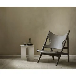 Androgyne Sidobord Ø40 cm, Svart