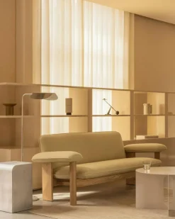 Androgyne Sidobord Ø40 cm, Svart