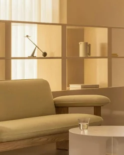 Androgyne Sidobord Ø40 cm, Svart