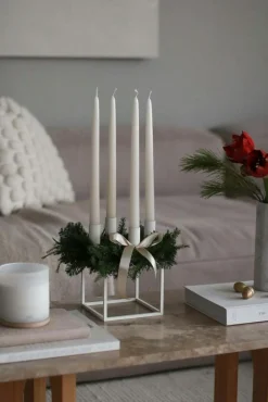 Audo Copenhagen Soffbord-Androgyne Soffbord, Ek / Calacatta Viola