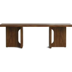 Audo Copenhagen Soffbord-Androgyne Soffbord, Valnöt / Calacatta Viola