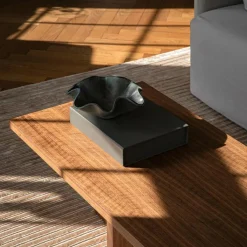 Audo Copenhagen Soffbord-Androgyne Soffbord, Valnöt / Calacatta Viola