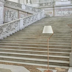 Angelo Stone Golvlampa, Champagne