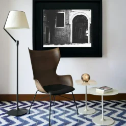 Angelo Stone Golvlampa, Champagne