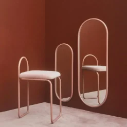 Angui Spegel 78 cm, Taupe