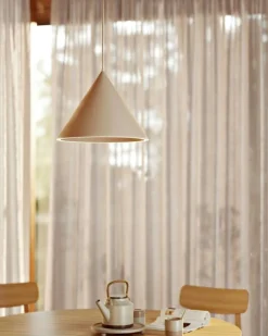 Annular Pendel Ø32 cm, Beige