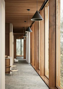 Annular Pendel Ø32 cm, Beige