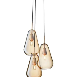 Nuura Ljuskronor & Takkronor-Anoli 3 Ljuskrona, Nordic Gold / Guld