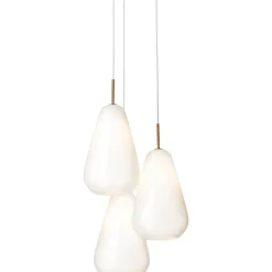 Nuura Ljuskronor & Takkronor-Anoli 3 Ljuskrona, Nordic Gold / Guld