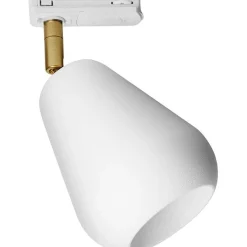 Nuura Spotlights-Anoli Spot Track Spotlight, Vit / Nordic Gold