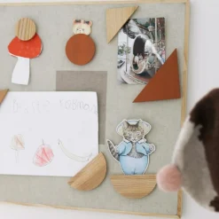 Barn Nofred Barnrumsdekoration-Anslagstavla Magnetisk 51,2x51,2 cm, Blå