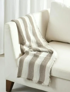 Antibes Pläd 130x170 cm, Silence