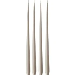 ester & erik Ljus-Antikljus Lackad 42 cm 4-pack, Pure White