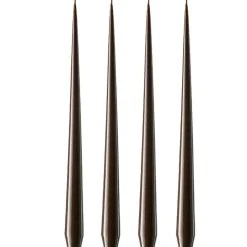 Antikljus Lackad 32 cm 4-pack, Nougat Note