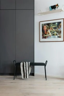 Anytwo Bänk, Svart/Svart