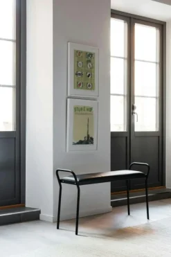 Anytwo Bänk, Svart/Svart