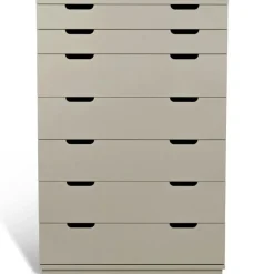 Aoko Byrå Med 6 Lådor, Beige