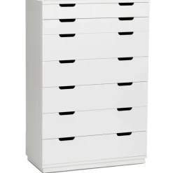 Aoko Byrå Med 6 Lådor, Beige