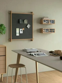 A-Organizer Hylla Med 10 Glasbehållare, Ek