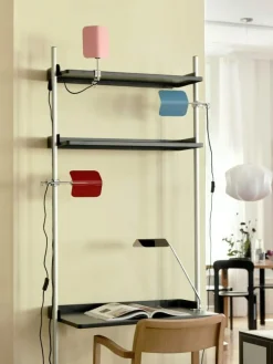 HAY Skrivbordslampor|Bordslampor-Apex Skrivbordslampa Med Klämma, Oyster White