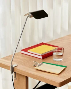 HAY Skrivbordslampor|Bordslampor-Apex Skrivbordslampa Med Klämma, Oyster White