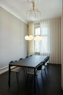 Nuura Ljuskronor & Takkronor-Apiales Cluster 6 Ljuskrona, Mässing / Opal